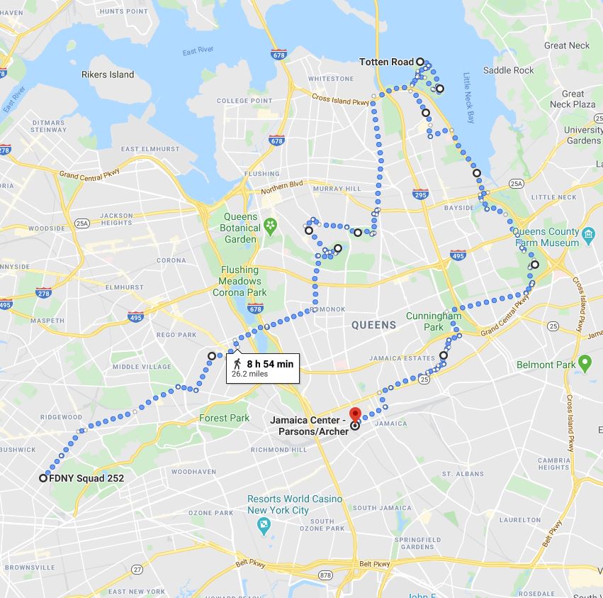 Week 21 route